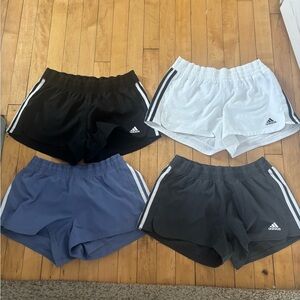 Adidas Black Athletic Shorts - 4 pairs
